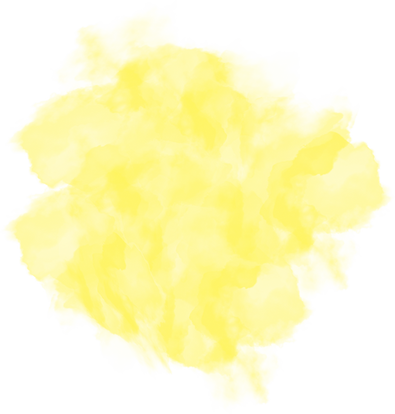 yellow splash watercolor brush